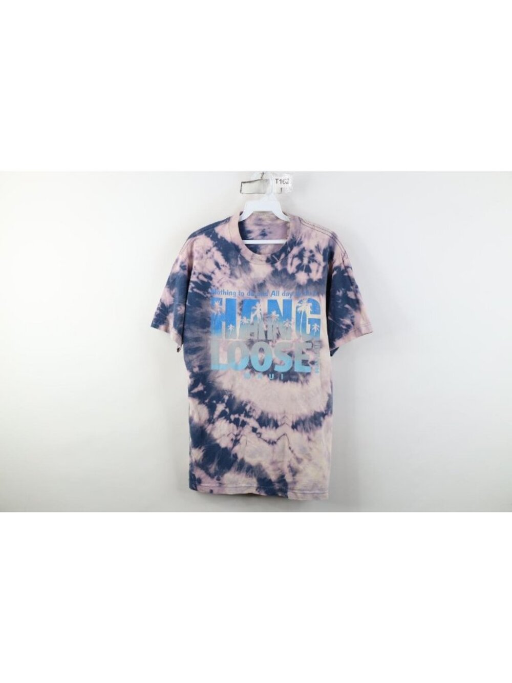Vintage Streetwear Mens Medium Acid Wash Hang Loose Maui Hawaii Surfing T-Shirt